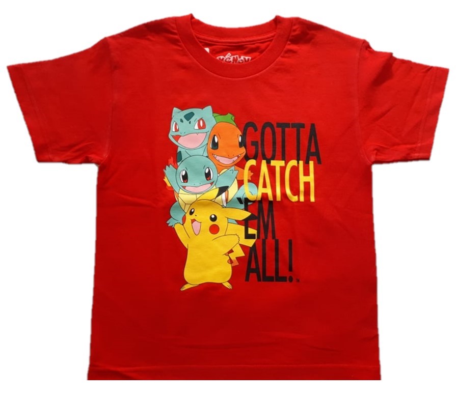 Camiseta Pokémon Gotta Catch Em All