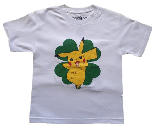 Camiseta Pokémon Pikachu Trébol