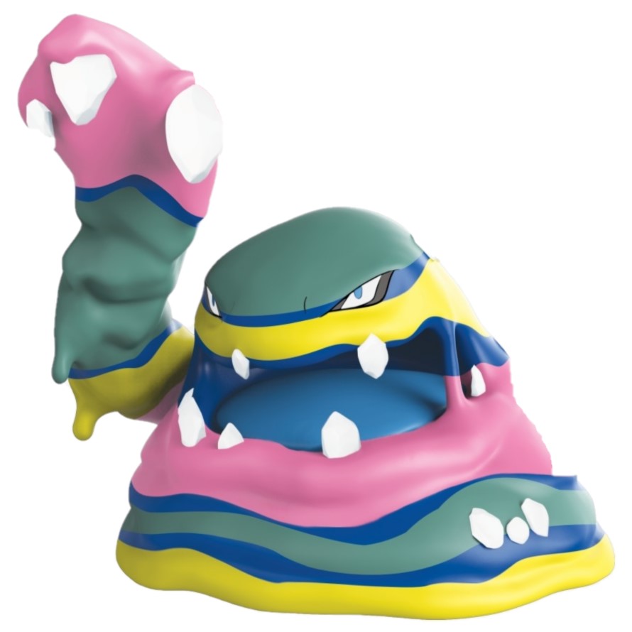 Pokémon Muk De Alola Articulado Wicked Cool Toys