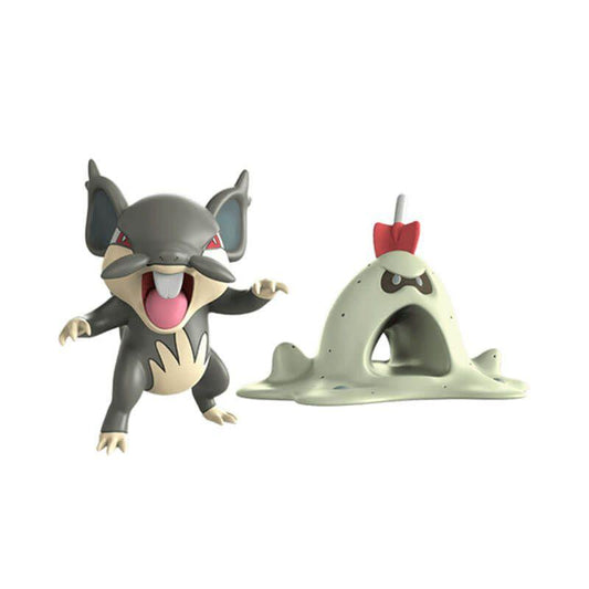 Pokémon Rattata De Alola Vs Sandygast Wicked Cool Toys