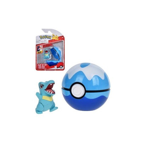 Pokémon Totodile Con Dive Ball Wicked Cool Toys