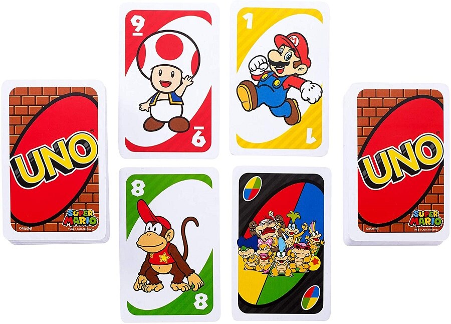 UNO Edición Súper Mario Bros